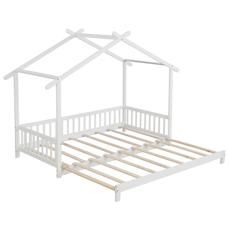 Extendable House Bed Twin To King Daybed With Roof