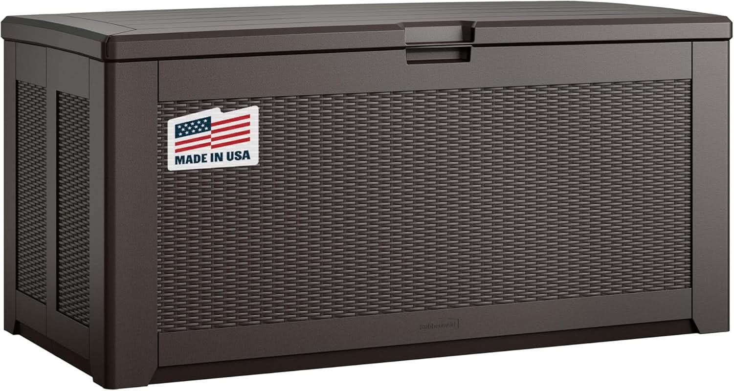Extra Large Weather Resistant Outdoor Storage Deck Box