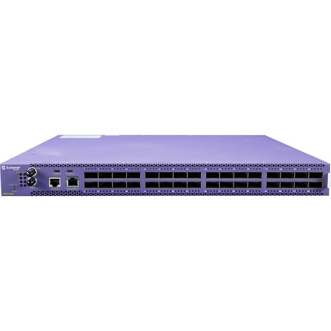 Extreme Networks Extremeswitching X870 Series X870-32C Base - Switch - L3 - Managed - 32 X 10 Gigabit / 25 Gigabit / 40 Gigabit / 50 Gigabit / 100 Gigabit Qsfp28 - Rack-Mountable