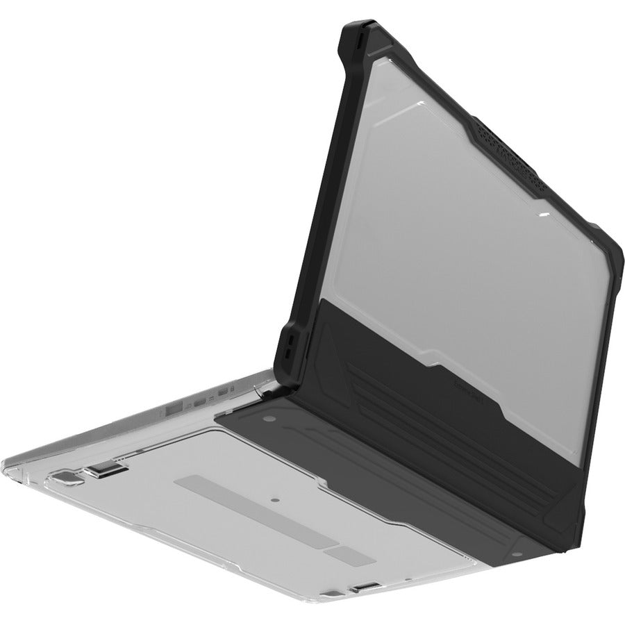 Extreme Shell-L for HP G7/G6 Chromebook Clamshell 14 (Black/Clear)" HP-ESL-G7EE-14-BCLR