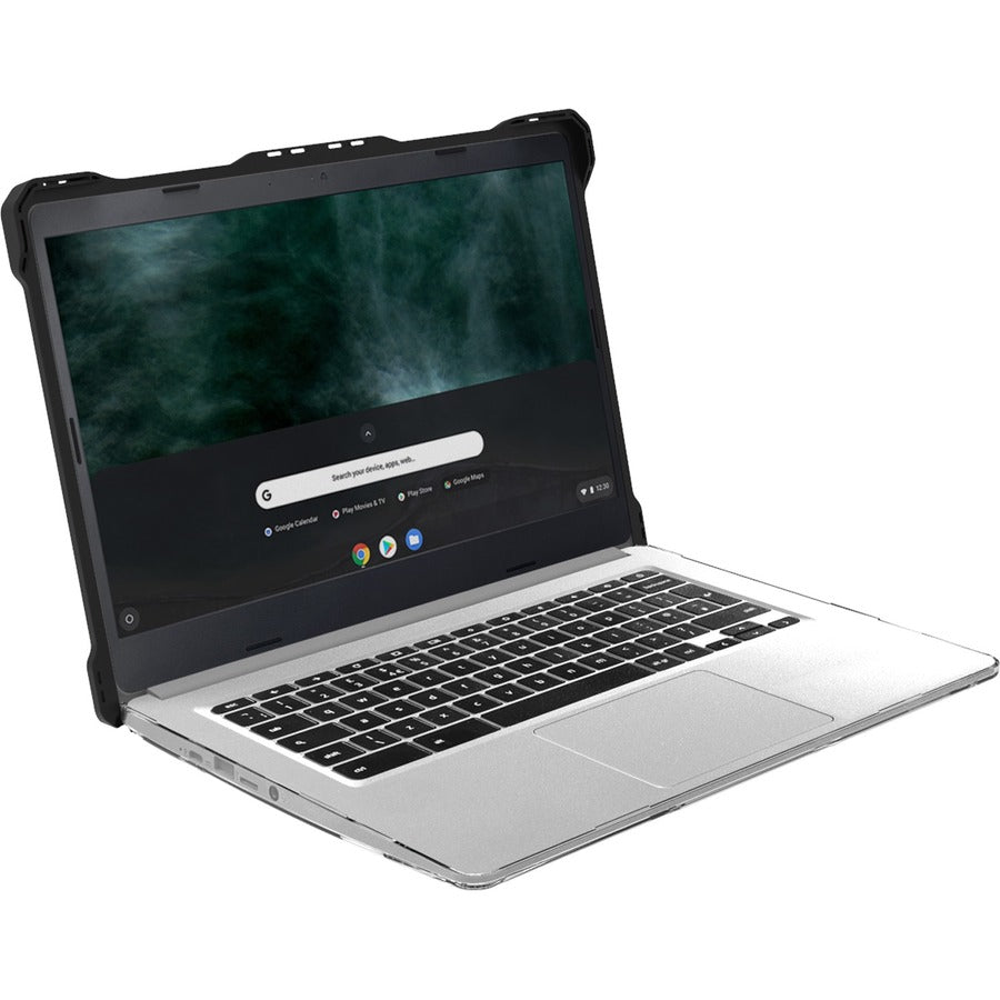Extreme Shell-L for HP G7/G6 Chromebook Clamshell 14 (Black/Clear)" HP-ESL-G7EE-14-BCLR