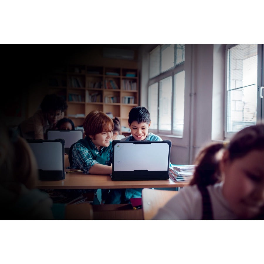 Extreme Shell-S for Dell 3100/3110 Chromebook 2:1 Convertible 11.6 (Black/Clear)" DL-ESS-3100-CBY-BCLR