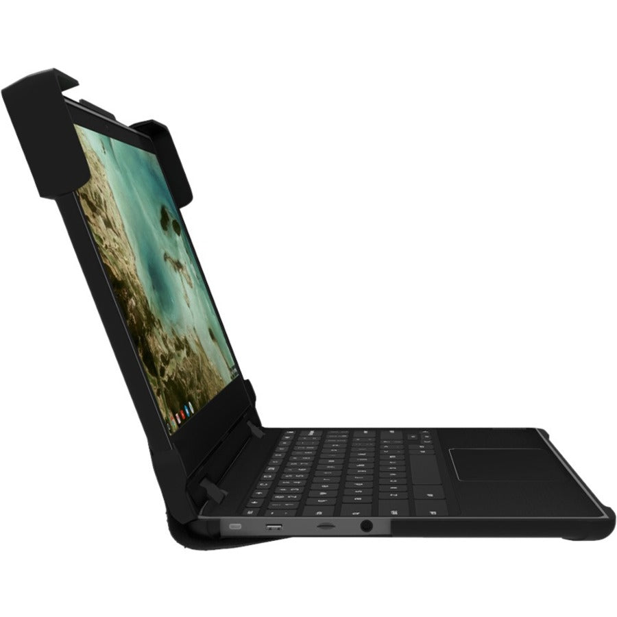 Extreme Shell-S for HP G6/G7 Chromebook Clamshell 14 (Black/Clear)" HP-ESS-G6EE-14-BCLR