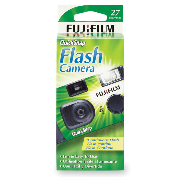 FUJIFILM 7032835 QuickSnap Flash 400 Single-Use Disposable Cameras with Flash (2