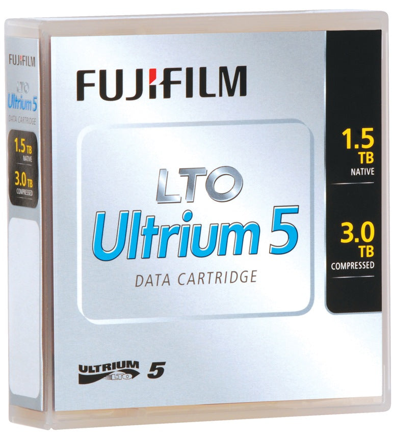 FUJIFILM LTO Ultrium 5 Data Cartridge 1.5TB Native with Barcode Case