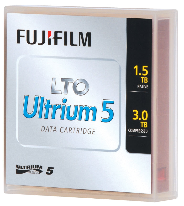 FUJIFILM LTO Ultrium 5 Data Cartridge 1.5TB Native with Barcode Case