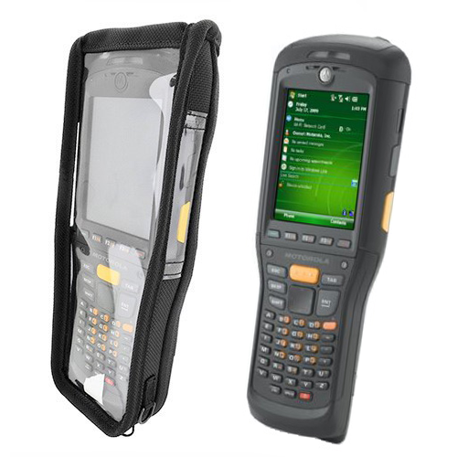 FaceProtect OP Case with Hanging Leather Belt Loop for MC9500