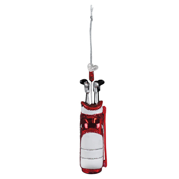 Fairway Charm Glass Ornament