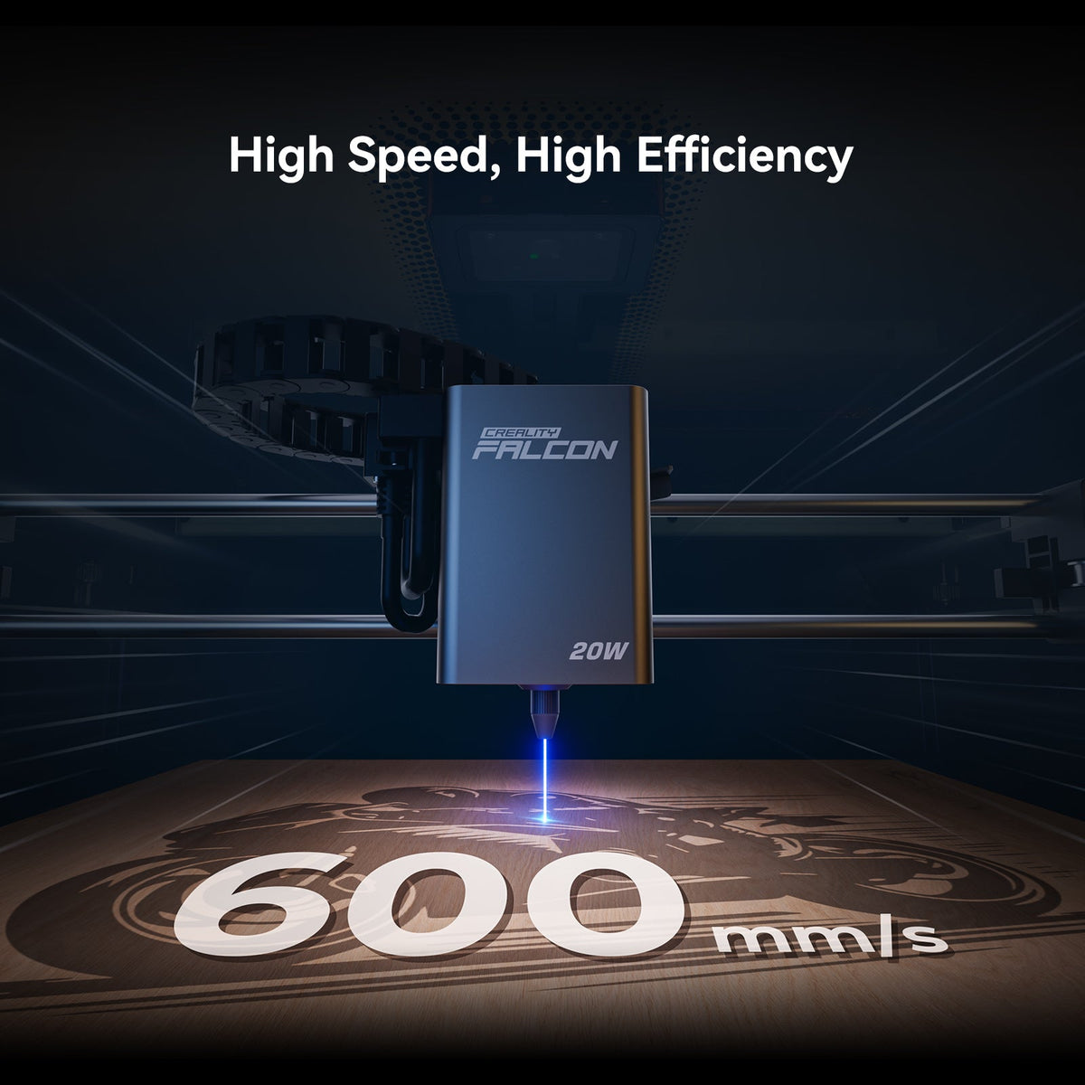 Falcon A1 Pro 20W Laser Engraver & Cutter with Smart Camera and App Control