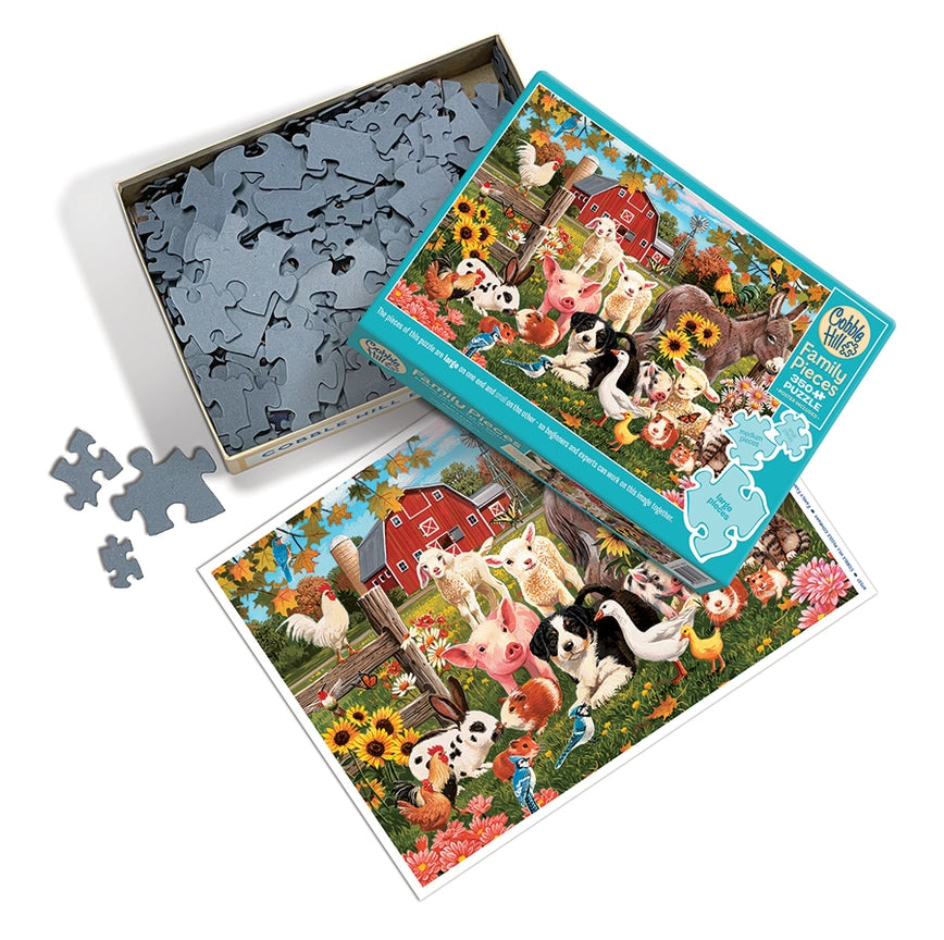 Family Farm (Family) 350 Piece Puzzle