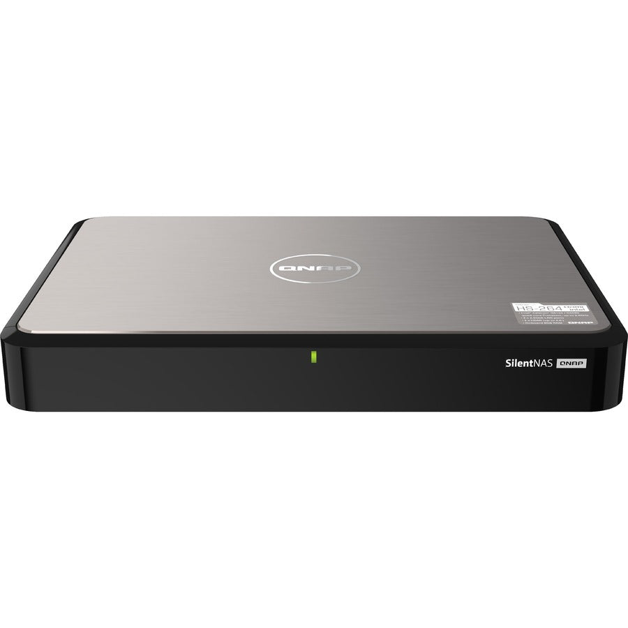 Fanless NAS Server - QNAP HS-264-8G-US Silent Network Storage | Tecisoft