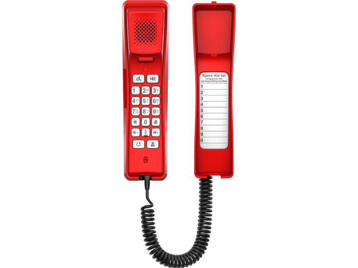 Fanvil H2U V2 Compact IP Phone - Red