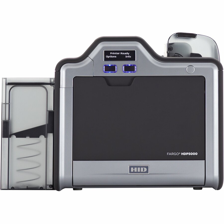 Fargo HDP5000 Single Sided Desktop Dye Sublimation/Thermal Transfer Printer - Color - Card Print - Ethernet - USB 089602