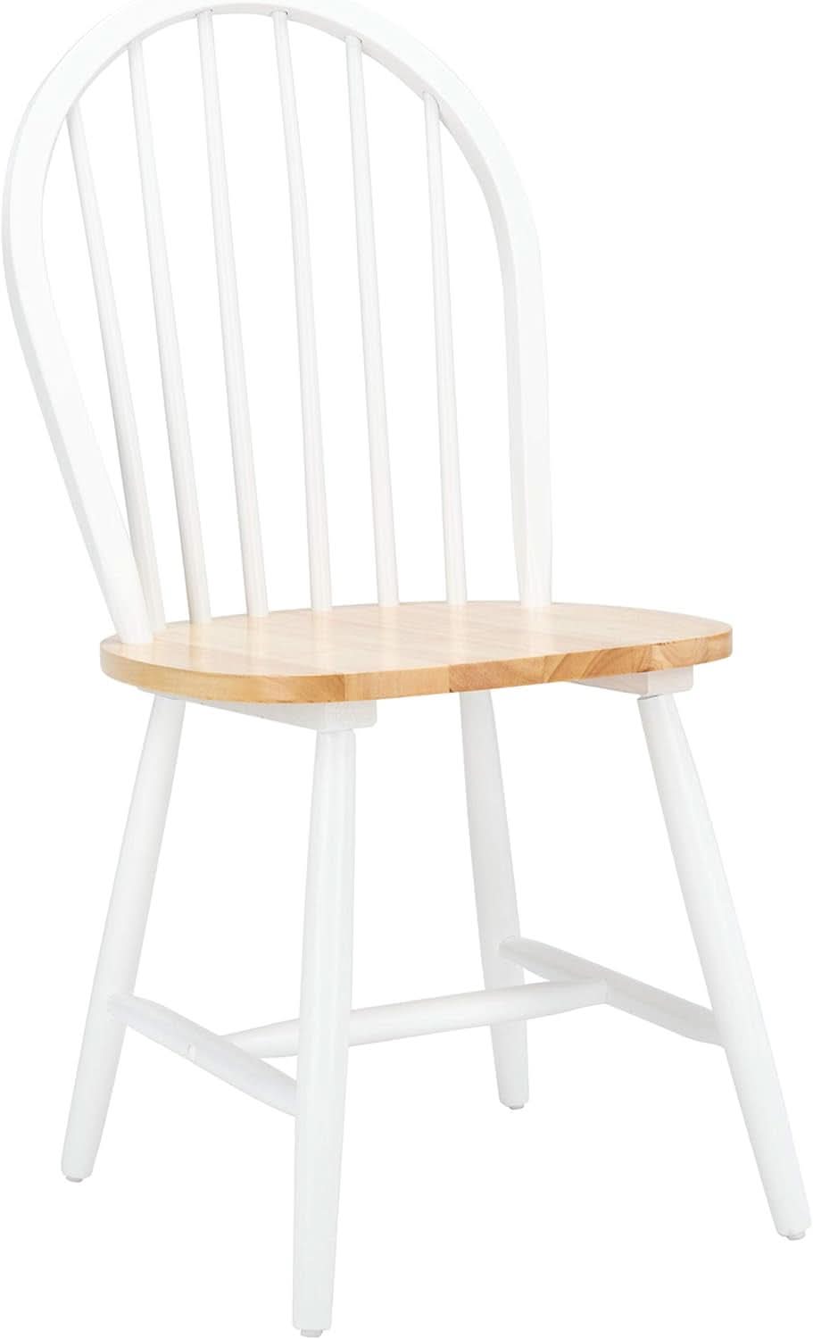 Farmhouse 18 Inch Black Spindle Back Dining Chairs Set Of 2