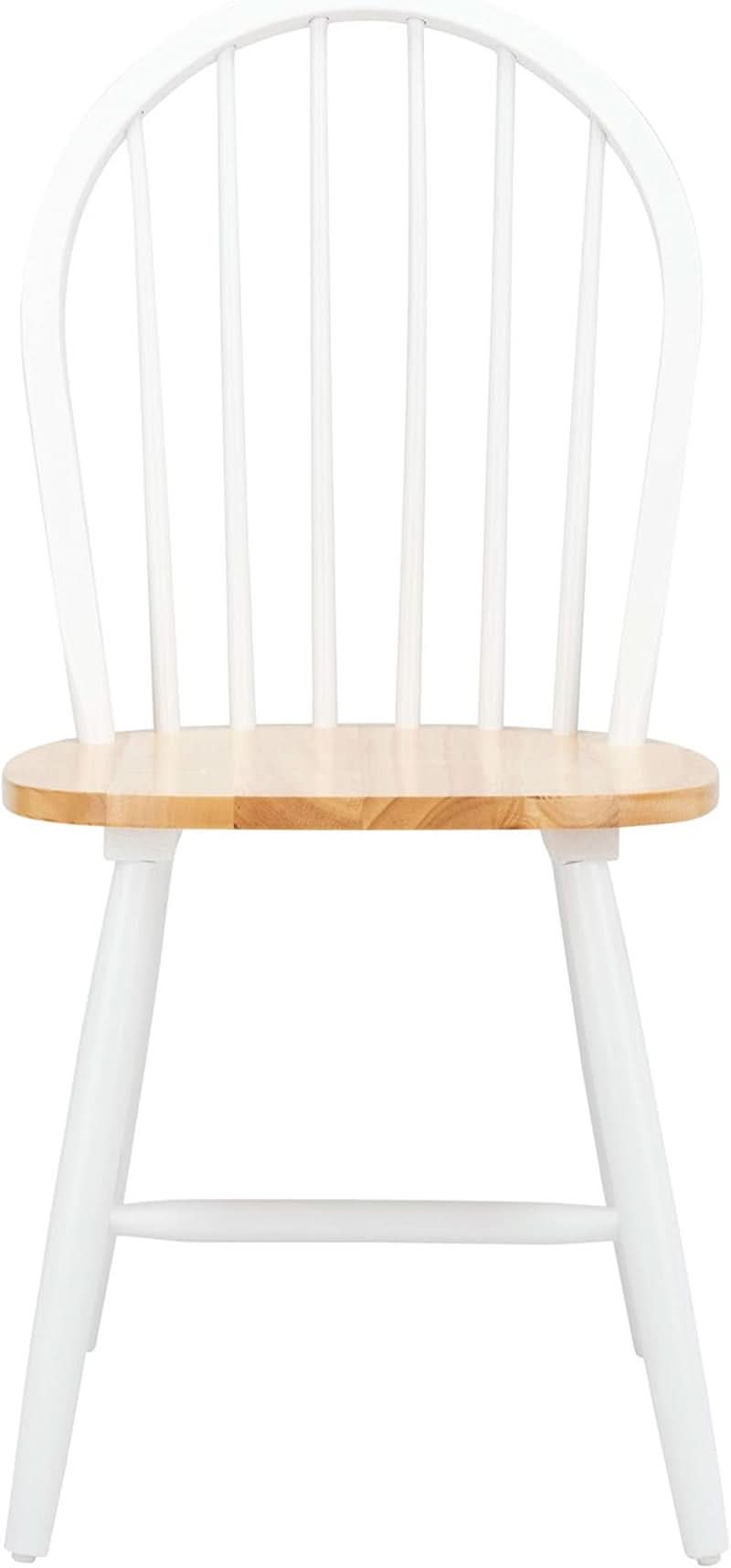 Farmhouse 18 Inch Black Spindle Back Dining Chairs Set Of 2