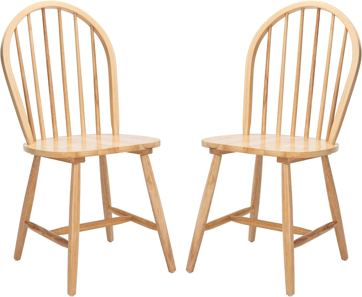 Farmhouse Spindle Back Dining Chairs 18 Inch Black