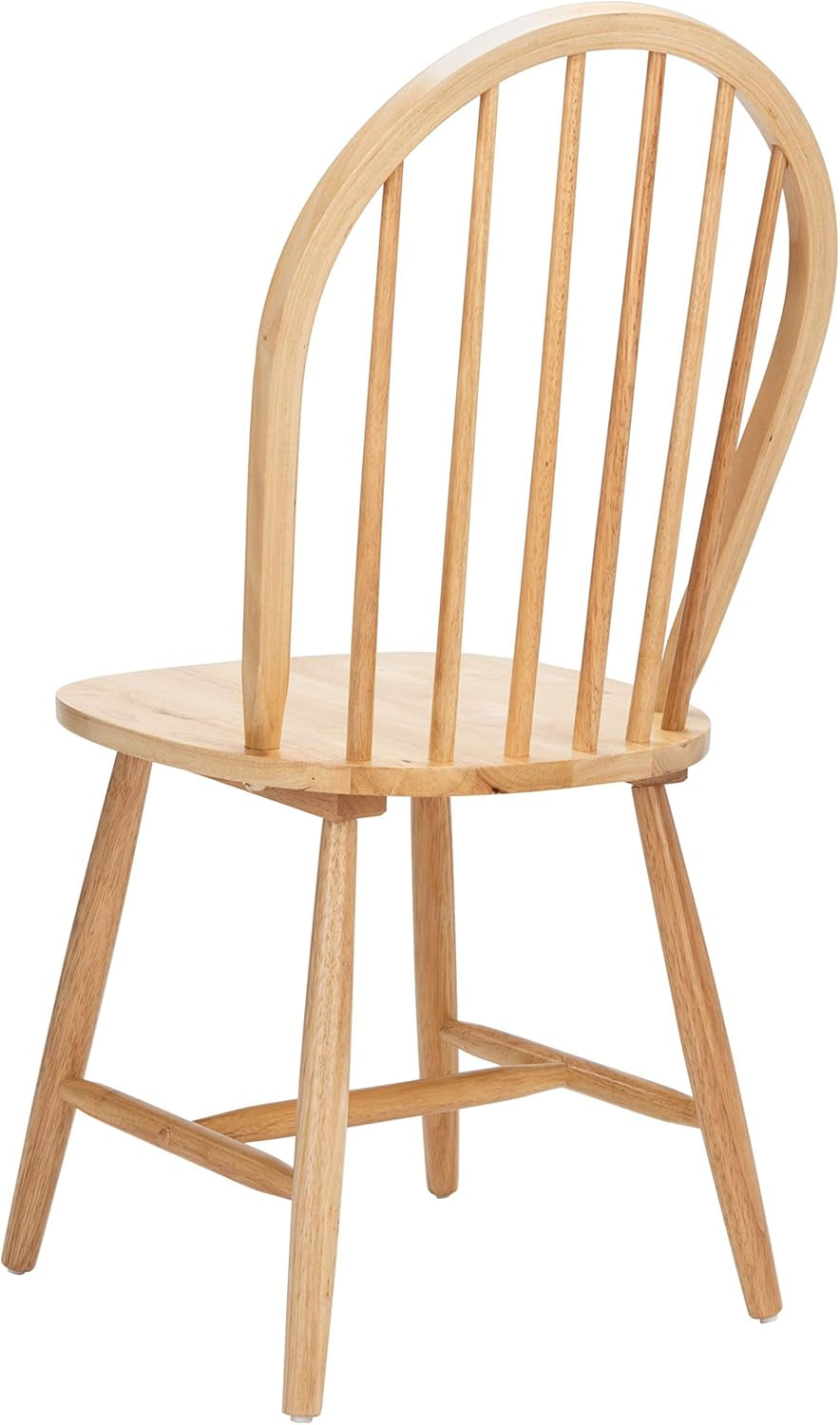 Farmhouse Spindle Back Dining Chairs 18 Inch Black