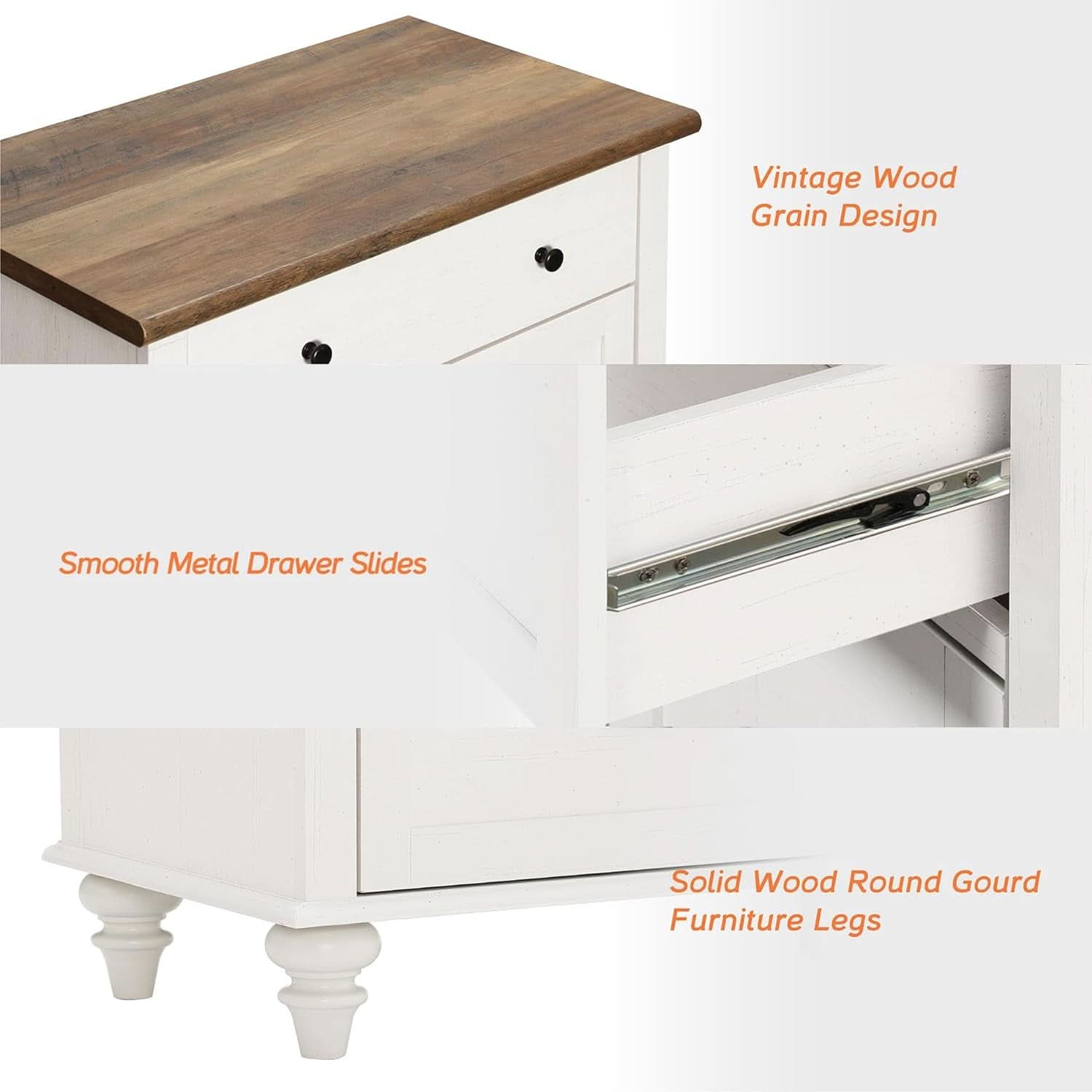 Farmhouse TV Stand For 75 Inch TV Off White 8 Doors