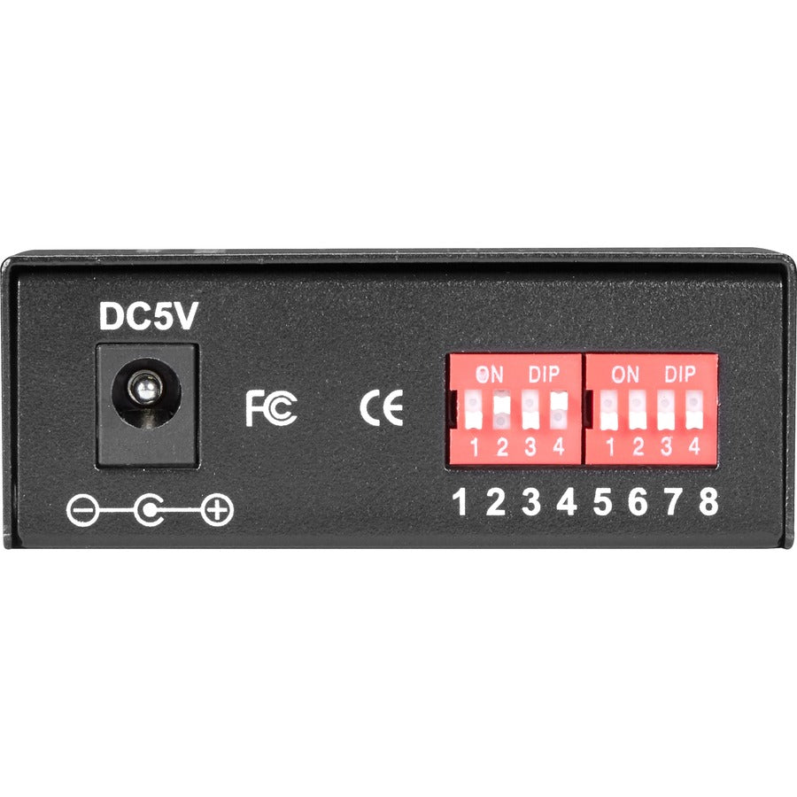 Fast Ethernet Media Converter - Black Box LHC212A 10/100BASE-TX to 100BASE-FX Singlemode 1310nm 20km | TECISOFT