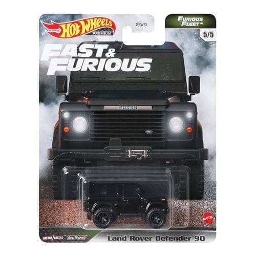 Fast & Furious Hot Wheels 2021 Land Rover Defender 90 - Premium Die-Cast Toy for Kids & Collectors