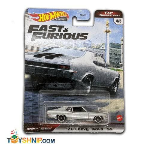 Fast & Furious Hot Wheels '70 Chevy Nova SS Die-Cast Toy Car