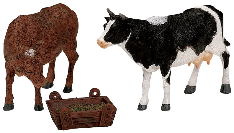 Feeding Cow And Bull - 3 Piece Set