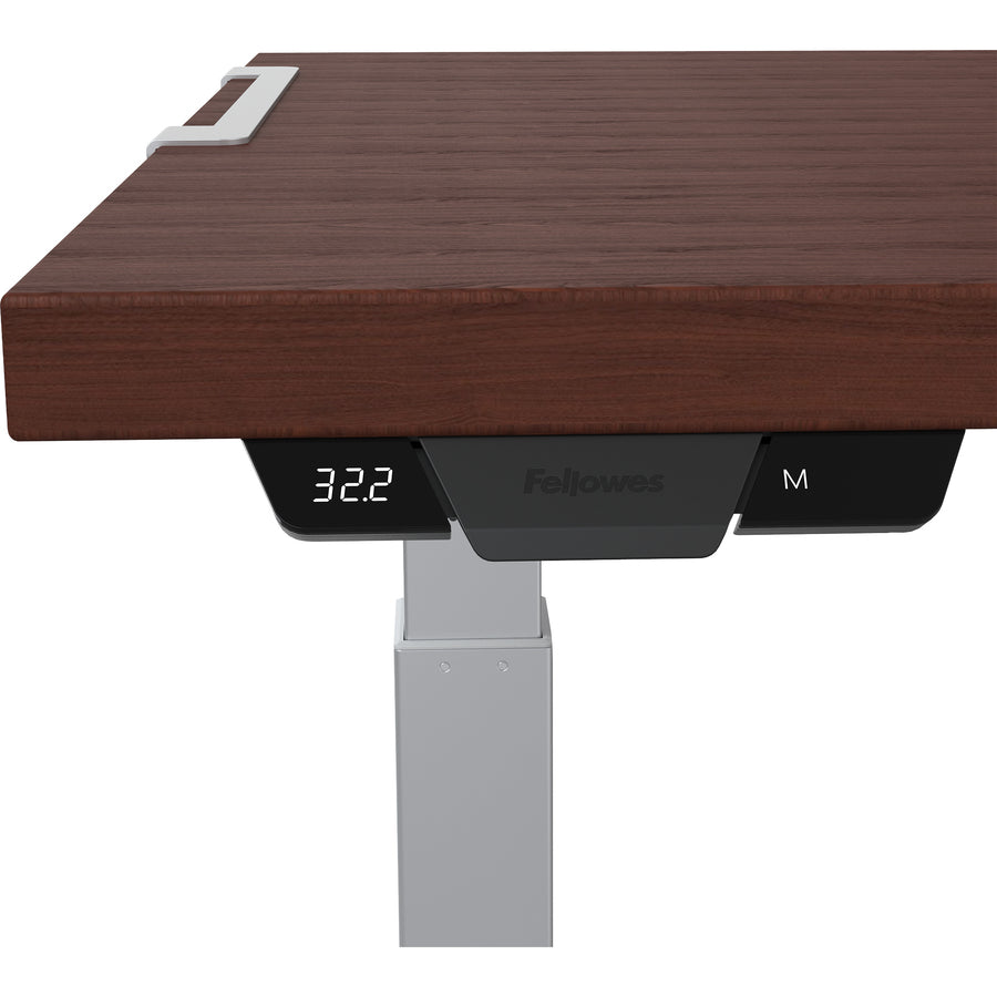 Fellowes High Pressure Laminate Desktop Mahogany - 72x30"" 9650601