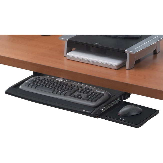 Fellowes Office Suites Deluxe Keyboard Drawer Moves Keyboard And Mouse Off The D