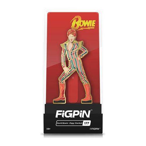 FiGPiN #177 David Bowie Ziggy Stardust Enamel Pin for Collectors