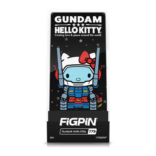 FiGPiN #779 Gundam x Sanrio Guntank Hello Kitty Pin – Limited Edition Collectible