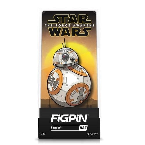 FiGPiN #887 BB-8 Enamel Pin – Star Wars Collectible for Fans