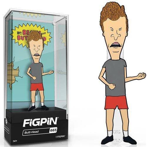 FiGPiN Beavis Enamel Pin – Collectible MTV Fan Gift, Display Ready