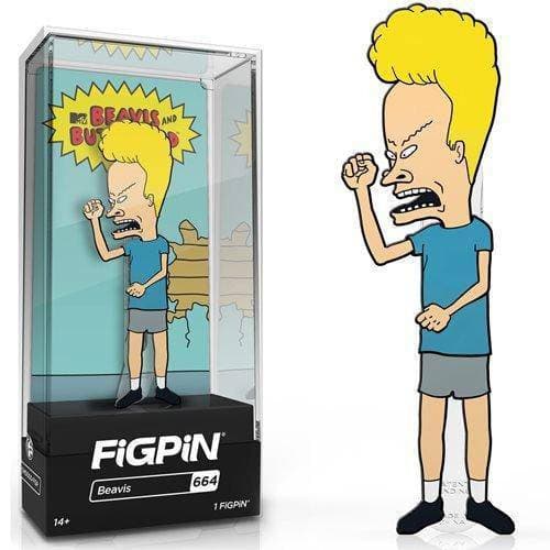 FiGPiN Beavis Enamel Pin – Collectible MTV Fan Gift, Display Ready