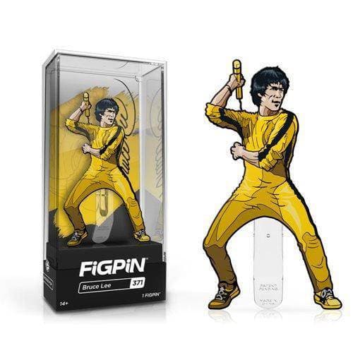 FiGPiN Bruce Lee Enamel Pin – Collectible Martial Arts Icon for Fans