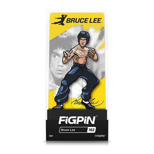 FiGPiN Bruce Lee Enamel Pin – Collectible Martial Arts Icon for Fans