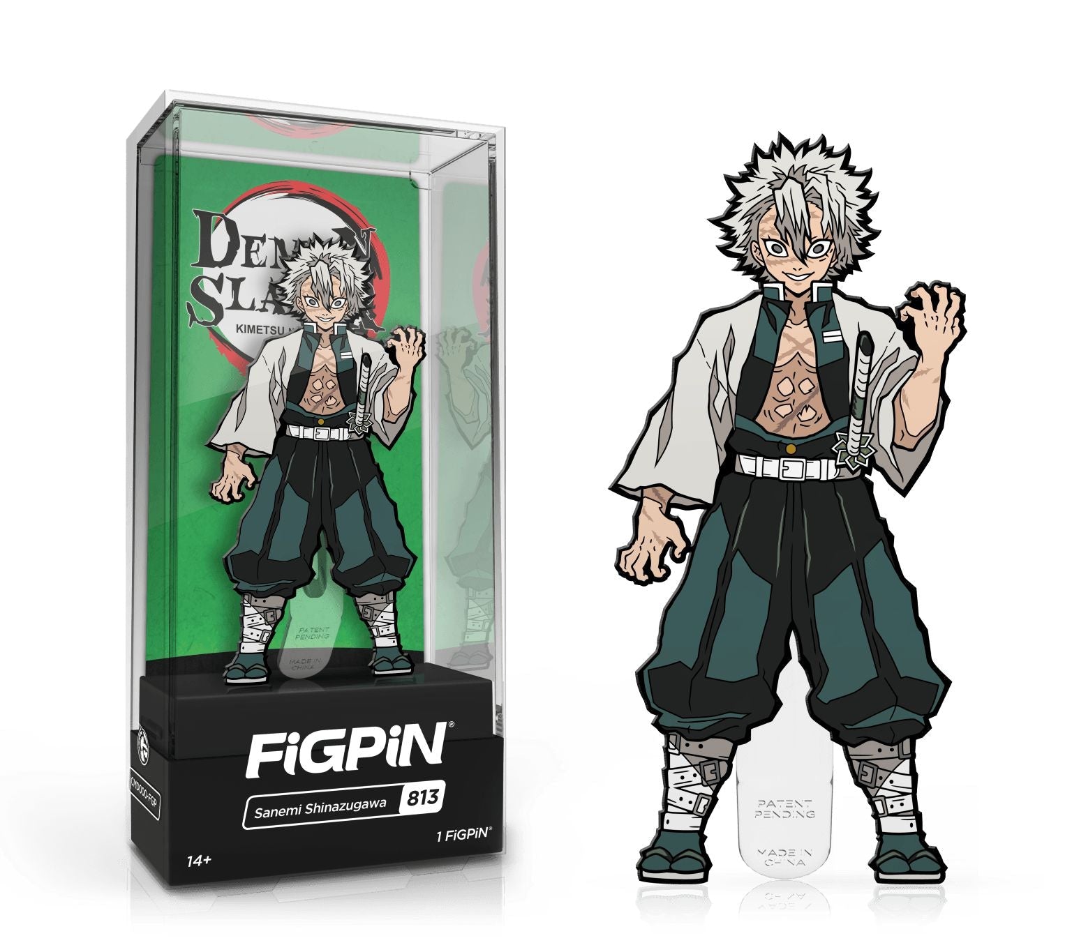 FiGPiN Demon Slayer Tanjiro Kamado Enamel Pin Collectible Gift