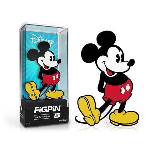 FiGPiN Disney Mickey Mouse Enamel Pin with Display Case for Collectors
