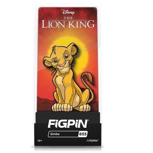 FiGPiN Disney The Lion King Mufasa Enamel Pin – Collectible Gift for Fans