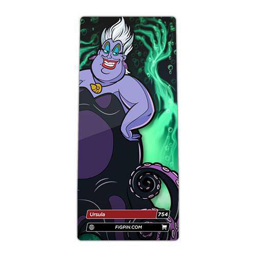 FiGPiN Disney Villains Enamel Pin Ursula #755 – Collectible Gift for Fans 14+