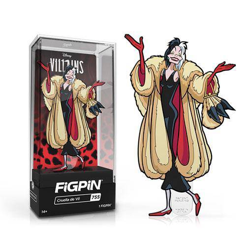 FiGPiN Disney Villains Enamel Pin Ursula #755 – Collectible Gift for Fans 14+