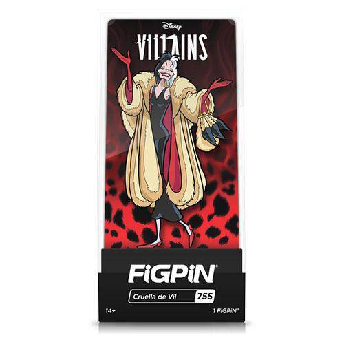 FiGPiN Disney Villains Enamel Pin Ursula #755 – Collectible Gift for Fans 14+