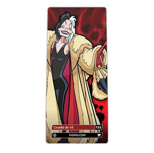 FiGPiN Disney Villains Enamel Pin Ursula #755 – Collectible Gift for Fans 14+