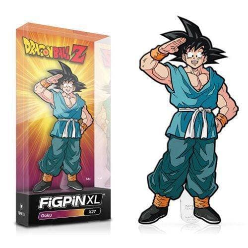 FiGPiN Dragon Ball Z Super Saiyan 3 Goku Enamel Pin for Fans