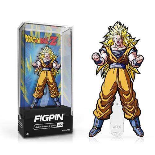FiGPiN Dragon Ball Z Super Saiyan 3 Goku Enamel Pin for Fans