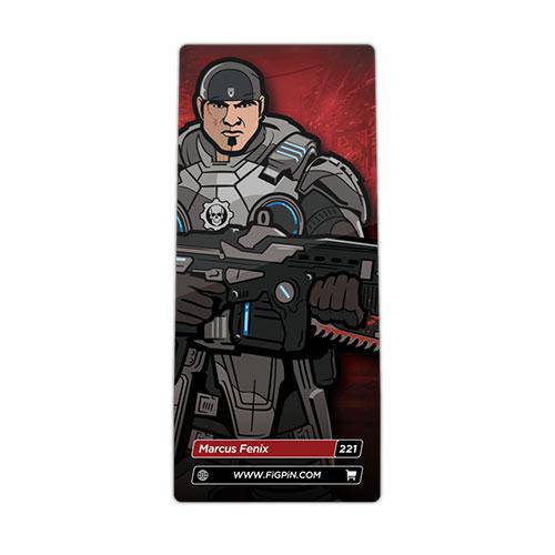 FiGPiN Gears of War Enamel Pin – Collectible Marcus Fenix for Fans