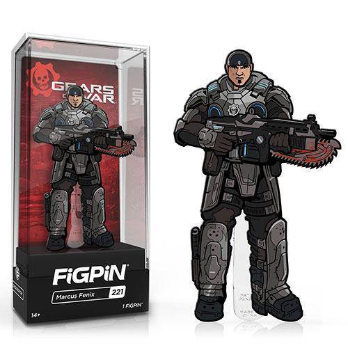 FiGPiN Gears of War Enamel Pin – Collectible Marcus Fenix for Fans
