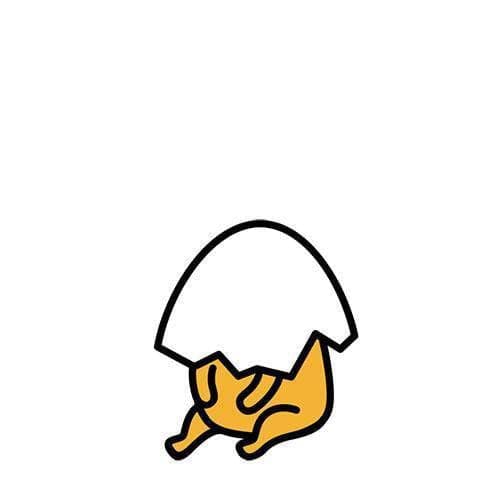 FiGPiN Gudetama Enamel Pin Limited Edition Collectible for Fans