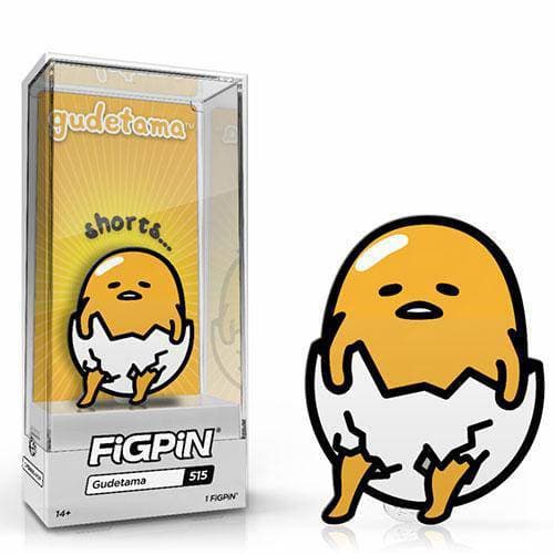 FiGPiN Gudetama Enamel Pin Limited Edition Collectible for Fans