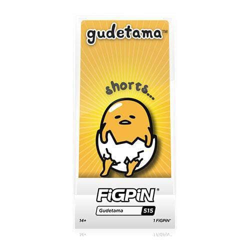 FiGPiN Gudetama Enamel Pin Limited Edition Collectible for Fans