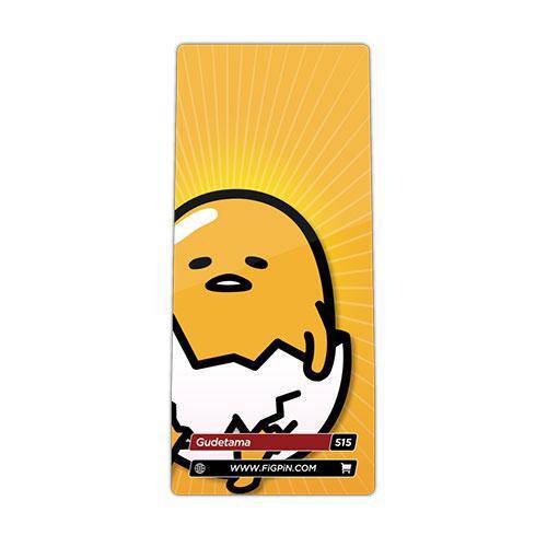 FiGPiN Gudetama Enamel Pin Limited Edition Collectible for Fans